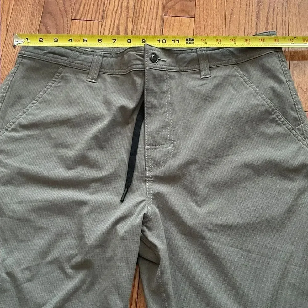 Prana Green Shorts Men’s Sz 36